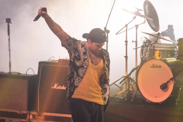 Lagum Konzert in Sao Paulo SÃO PAULO, SP - 03.04.2022: LAGUM NA AUDIO - The band Lagum performed at Audio in São Paulo this Friday night (02) with a sold-out show based on their first album, released last year. The group performs again on Sunday night at the same venue. x2187703x  YurixMurakami