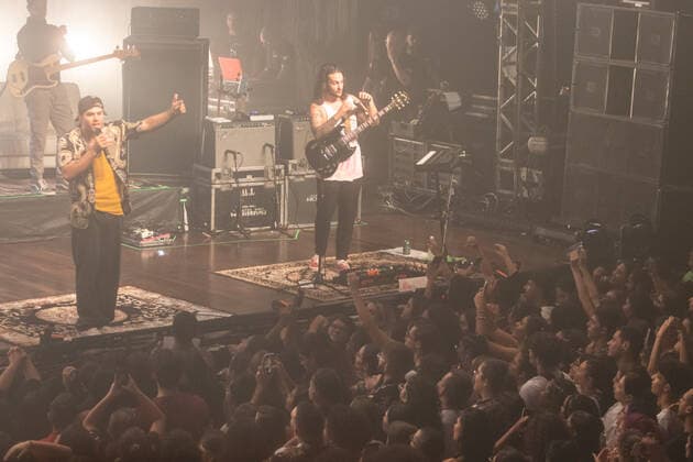 Lagum Konzert in Sao Paulo SÃO PAULO, SP - 03.04.2022: LAGUM NA AUDIO - The band Lagum performed at Audio in São Paulo this Friday night (02) with a sold-out show based on their first album, released last year. The group performs again on Sunday night at the same venue. x2187711x  YurixMurakami