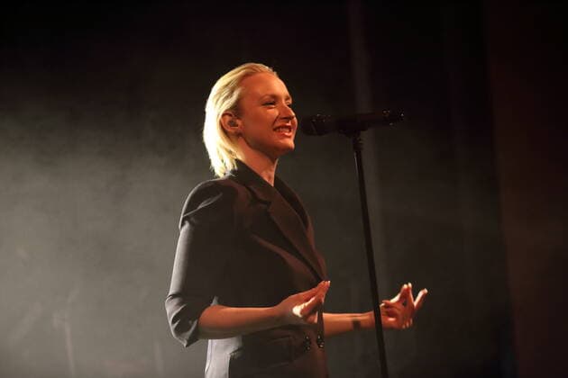 Leslie Clio at a concert at the Columbia Theater in Berlin, 3 April 2022 Leslie Clio concert Berlin