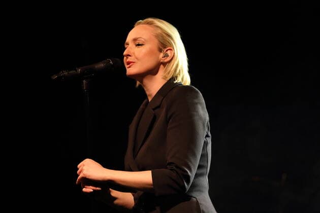 Leslie Clio at a concert at the Columbia Theater in Berlin, 3 April 2022 Leslie Clio concert Berlin