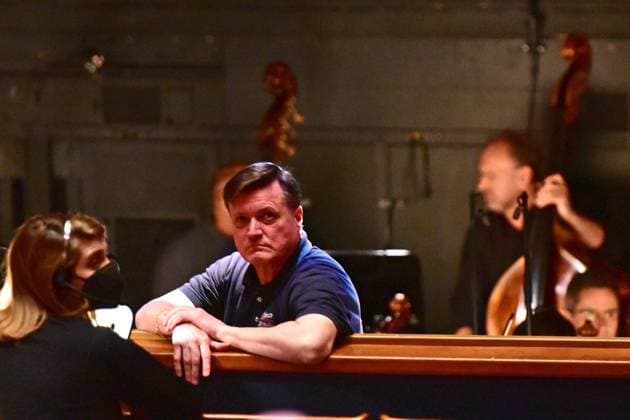 Christian Thielemann, conductor, maestro, Lohengrin, photo rehearsal, Easter Festival, Salzburg,