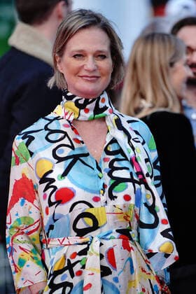 Cannes International Series Festival, Prinzessin Delphine von Belgien auf dem roten Teppich Princesse Delphine de Belgique CELEBRITES : Canneseries - Red Carpet - Cannes - 04 04 2022 NorbertScanella Panoramic 