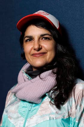 Actress Javeh Asefdjah after receiving the choices audience award for Nico by Eline Gehring at the IFFF Dortmund Cologne 2022 awards ceremony at Filmforum NRW Cologne, 03 04 2022 NRW Germany. Copyright: xChristophxHardtx