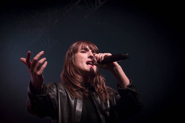 Juliette Armanet Konzert in Lyon Juliette Armanet en concert Ã Lyon le 04 04 22. CELEBRITES : Concert de Juliette Armanet - Lyon - 04 04 2022 SandrineThesillat Panoramic 