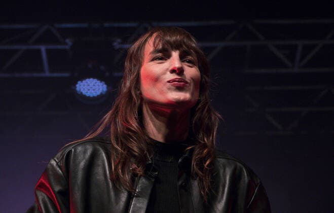 Juliette Armanet Konzert in Lyon Juliette Armanet en concert Ã Lyon le 04 04 22. CELEBRITES : Concert de Juliette Armanet - Lyon - 04 04 2022 SandrineThesillat Panoramic 