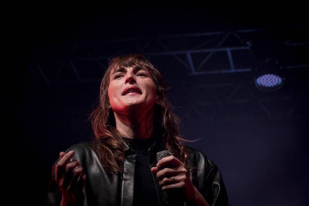 Juliette Armanet Konzert in Lyon Juliette Armanet en concert Ã Lyon le 04 04 22. CELEBRITES : Concert de Juliette Armanet - Lyon - 04 04 2022 SandrineThesillat Panoramic 