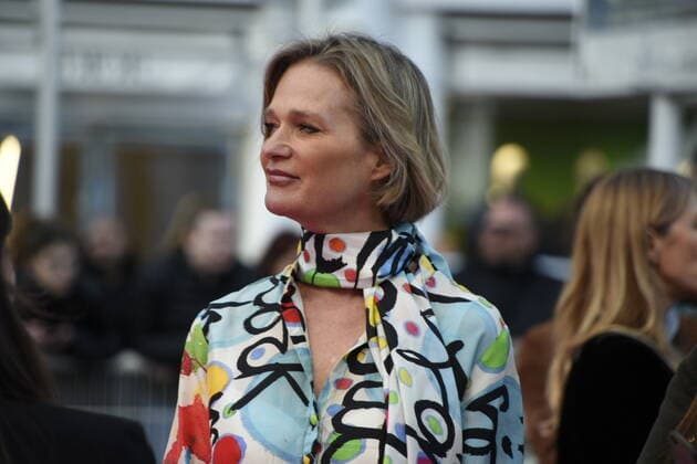 Cannes International Series Festival, Prinzessin Delphine von Belgien auf dem roten Teppich Princesse de Belgique PrÃ