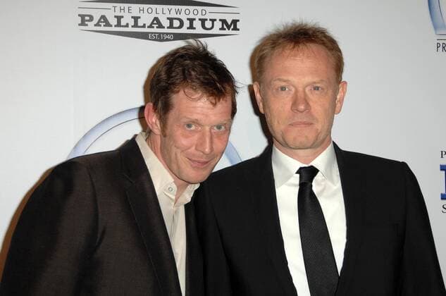 Jason Flemyng and Jim Davidson at the 20th Annual Producers Guild Awards. Hollywood Palladium, Hollywood, CA. 01-24-09 , 12128284.jpg, fame, popular, star, celebrity, event, people, entertainment, person, talent, famous,