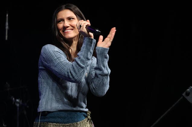 Elisa during the benefit concert Tocca a noi, Music for peace to raise funds to support the activities of Save the children in Ukraine in Piazza Maggiore Bologna, April 5, 2022 photo Michele Nucci  Copyright: xMichelexNuccix xipa-agency.netx xx 0