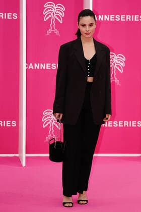 Cannes International Series Festival, Canneseries, Preisverleihung Marilou Aussiloux CELEBRITES : Canneseries - Pink Carpet de la ceremonie de cloture - 06 04 2022 NorbertScanella Panoramic 