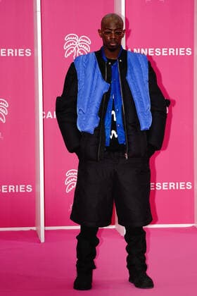 Cannes International Series Festival, Canneseries, Preisverleihung Jean Jacques Ndjoli CELEBRITES : Canneseries - Pink Carpet de la ceremonie de cloture - 06 04 2022 NorbertScanella Panoramic 