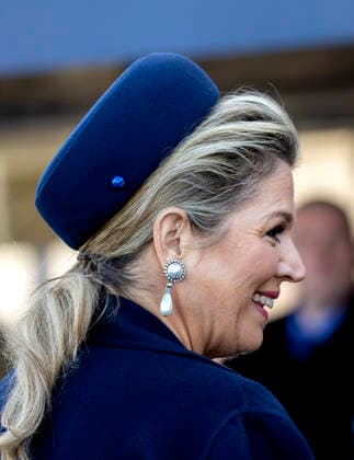 07-04-2022 Bollenstreek Queen Maxima visited the football club FC Lisse in the Dune and Bulb Region, Duin- en Bollenstreek, in Lisse. Â  Copyright: xPPEx