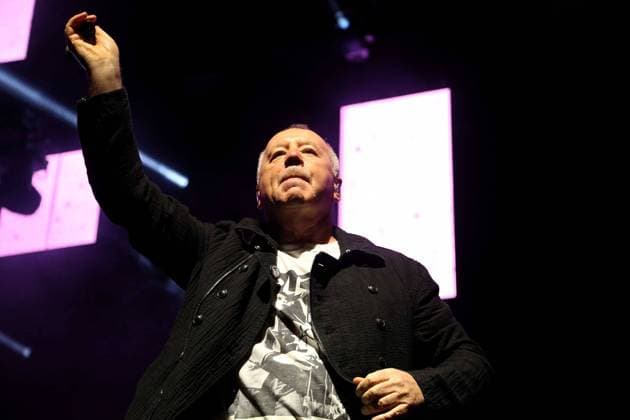 Music Concert Simple Minds Tour 2022 JIM KERR during the Simple Minds 40 years of hits tour 2022 at Resorts World Arena, Birmingham, United Kingdom on 7 April 2022. Birmingham Resorts World Arena United Kingdom Editorial use only , Copyright: xAndyxShawx PSI-15039-0004