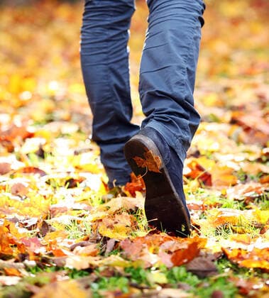 IMAGO Creative, Jahreszeit Herbst, Ferien Walking through the autumn leaves, closeup , 7319746.jpg, blue, body, concept, conceptual, cool, customer, feets, foot, footing, forest, going, guy, human, jeans, legs, leisure, man, metaphor, metaphoral, move, nature, park, part, people, person, recreation, recreational, recreative, retired, scene, shoes, solitude, street, stress, teenager, walk, wear, wearing, young, youth, black, boot,