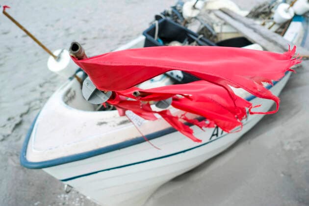 Small boats of coastal fishing lie on the beach in the Baltic resort of Ahrenshoop Ahrenshoop Copyright: FrankxHormannx xnordlicht