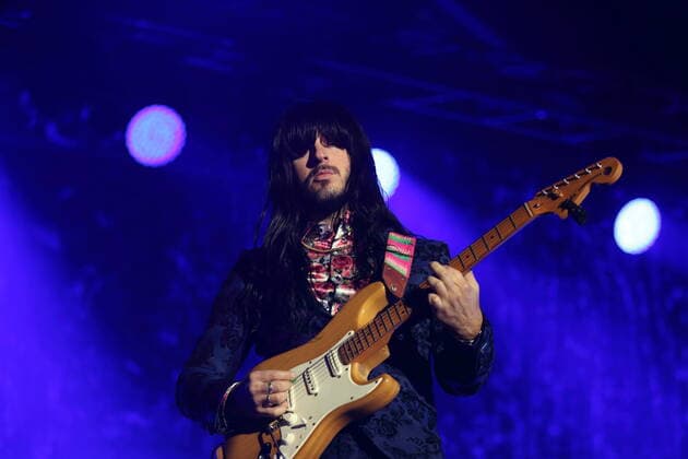 Mark Speer of the band Khruangbin at a concert at Columbiahalle in Berlin, 7 April 2022 Khruangbin concert Berlin