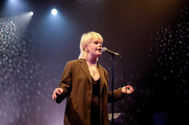 Singer Zaho De Sagazan Performs At Chrorus Festival Singer Zaho de Sagazan Performs At CHORUS FESTIVAL in Boulogne-Billancourt at the concert Hall La Seine Musicale - April 07 , 2022 , Paris Paris France  Copyright: xDanielxPierx originalFilename: pelletier-notitle220407_npSIX.jpg