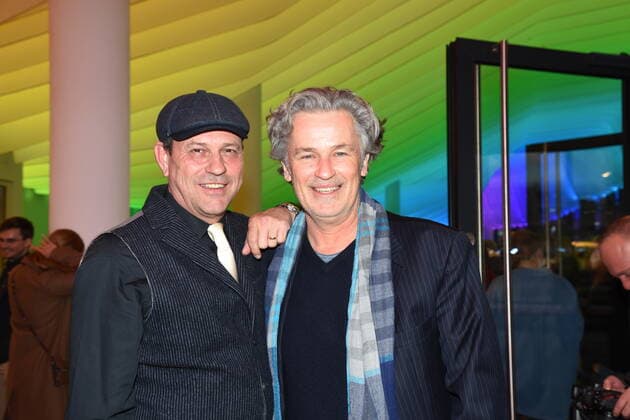 Michael Guillaume actor Timothy Peach actor Munich 07 04 2022 Showpalast Cinema in Concert Ensemble German Film Orchestra Babelsberg, Munich