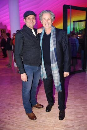Michael Guillaume actor Timothy Peach actor Munich 07 04 2022 Showpalast Cinema in Concert Ensemble German Film Orchestra Babelsberg, Munich
