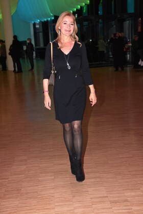 Barbara Osthoff presenter Munich 07 04 2022 Showpalast Cinema in Concert Ensemble German Film Orchestra Babelsberg, Munich