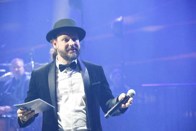 Manuel Cotez actor presenter Munich 07 04 2022 Showpalast Cinema in Concert Ensemble German Film Orchestra Babelsberg, Munich