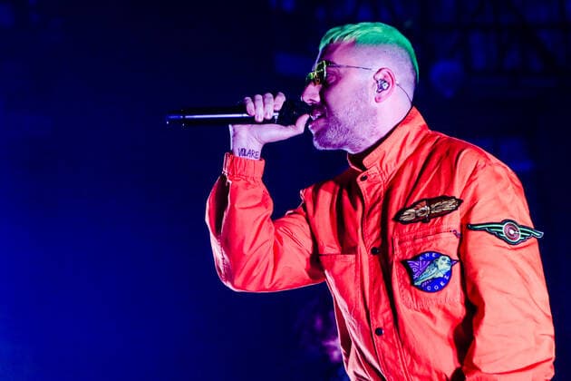 Coez In Concert Italian singer Coez performs live at Alcatraz in Milano, Italy, on April 07, 2022 Milan Italy  Copyright: xMairoxCinquettix originalFilename: 1011134598st.jpg