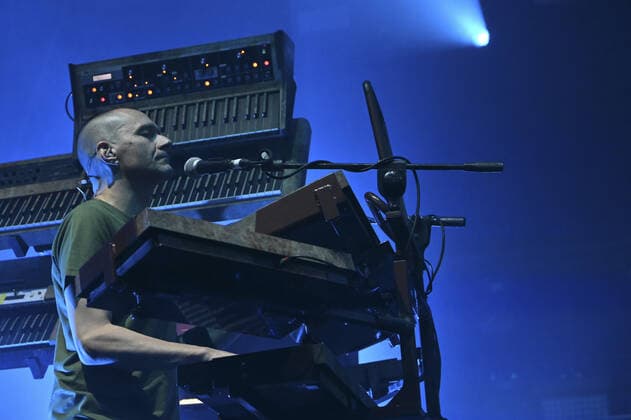 Boosta from Subsonica during the Microchip Temporale Tour 2022 Concert, April 8, 2022, Atlantico, Rome, Italy  Copyright: xDomenicoxCippitellix xipa-agencyx xx 0