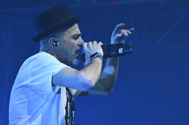 Samuel from Subsonica during the Microchip Temporale Tour 2022 Concert, April 8, 2022, Atlantico, Rome, Italy  Copyright: xDomenicoxCippitellix xipa-agencyx xx 0