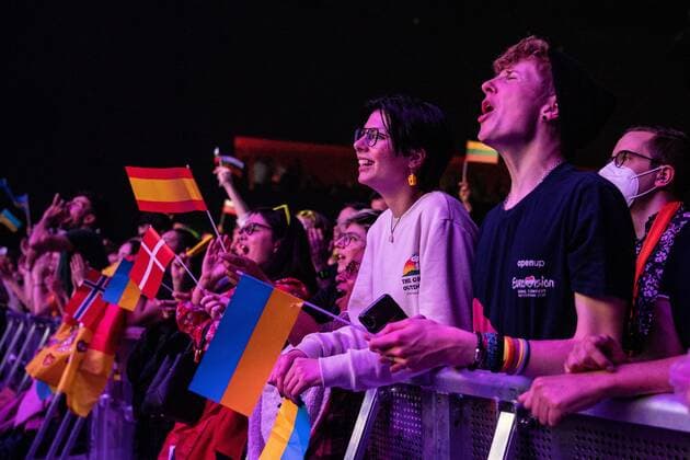 2022 04 09 20 12 07 AMSTERDAM Audience during Eurovision in Concert in AFAS Live Several artists will perform during this concert who will participate in the festival in May ANP PAUL BERGEN netherlands out belgium out  Copyright: xx x446858081x originalFilename: 446858081.jpg
