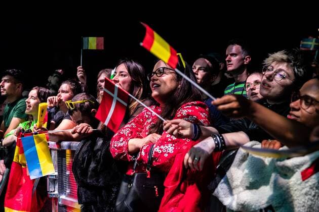 2022 04 09 20 26 55 AMSTERDAM Audience during Eurovision in Concert in AFAS Live Several artists will perform during this concert who will participate in the festival in May ANP PAUL BERGEN netherlands out belgium out  Copyright: xx x446858090x originalFilename: 446858090.jpg
