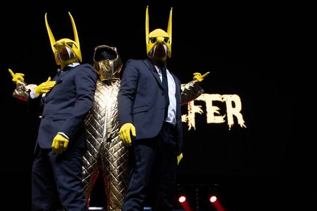 2022 04 09 22 02 59 AMSTERDAM The trio Subwoolfer will perform on behalf of Norway with the song Give That Wolf A Banana during Eurovision in Concert in AFAS Live Several artists will perform during this concert who will participate in the festival in May ANP PAUL BERGEN netherlands out belgium out  Copyright: xx x446894346x originalFilename: 446894346.jpg