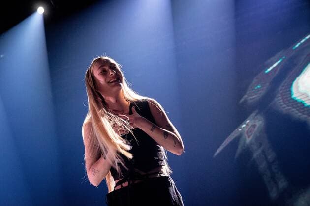 2022 04 09 22 30 35 AMSTERDAM Singer and rapper S10 Stien den Hollander will perform with the song De Diepte during Eurovision in Concert in AFAS Live The singer represents the Netherlands in the Eurovision Song Contest with the song De Diepte ANP PAUL BERGEN netherlands out belgium out  Copyright: xx x446894351x originalFilename: 446894351.jpg