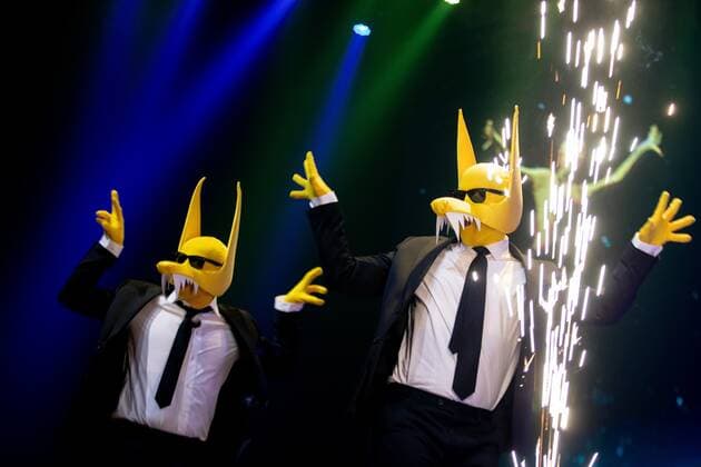 2022 04 09 21 59 15 AMSTERDAM The trio Subwoolfer will perform on behalf of Norway with the song Give That Wolf A Banana during Eurovision in Concert in AFAS Live Several artists will perform during this concert who will participate in the festival in May ANP PAUL BERGEN netherlands out belgium out  Copyright: xx x446894363x originalFilename: 446894363.jpg