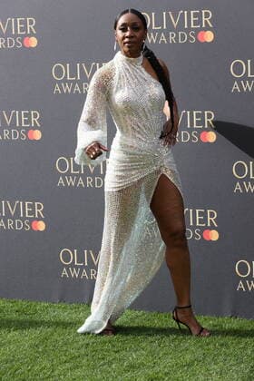 . 10 04 2022. London, United Kingdom. Beverley Knight arriving at The Olivier Awards in London.  xStephenxLockx xi-Imagesx IIM-23303-0007