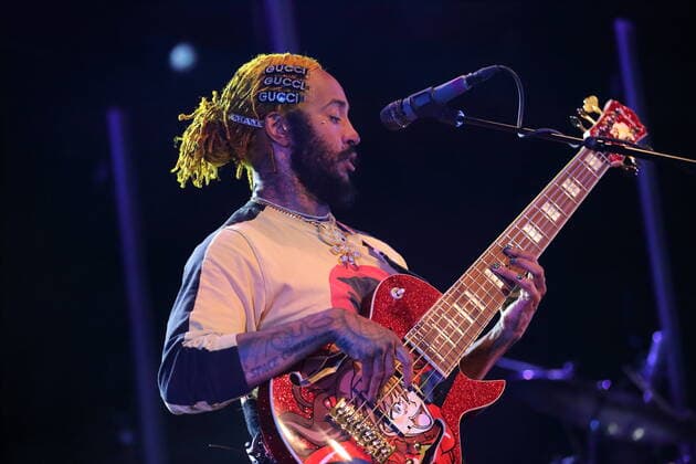 Stephen Lee Bruner aka Thundercat at a concert at Astra Kulturhaus in Berlin, 10 April 2022 Thundercat concert Berlin