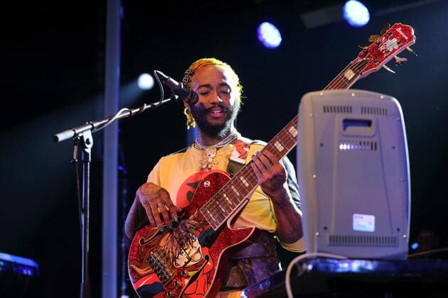 Stephen Lee Bruner aka Thundercat at a concert at Astra Kulturhaus in Berlin, 10 April 2022 Thundercat concert Berlin