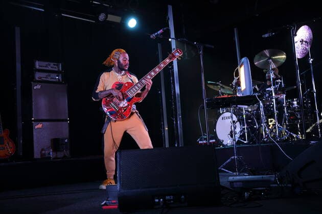 Stephen Lee Bruner aka Thundercat at a concert at Astra Kulturhaus in Berlin, 10 April 2022 Thundercat concert Berlin