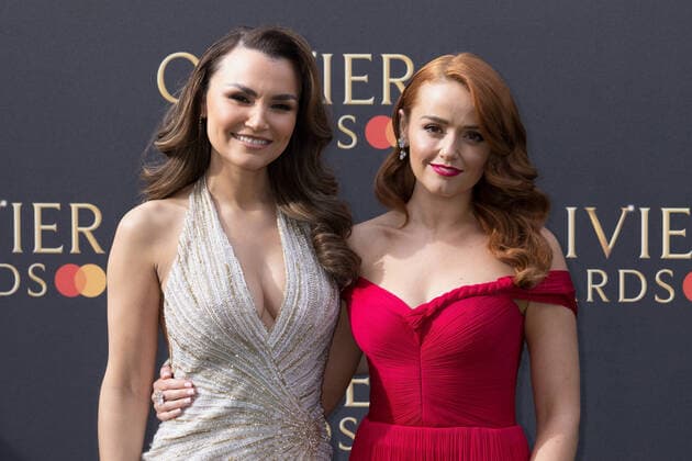 The 2022 Oliver Awards held at The Royal Albert Hall - Arrivals Featuring: Samantha Barks, Stephanie McKeon Where: London, United Kingdom When: 10 Apr 2022 Credit: Cover Images Copyright: xx 51395336 EDITORIAL USE ONLY. NOT FOR USE BY NEWSPAPERS BASED IN THE UK.