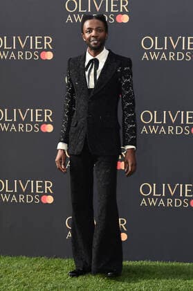 Omari Douglas at the Olivier Awards 2022 ceremony at the Royal Albert Hall London, 10 04 2022. Foto:xS.xVasx xFuturexImage