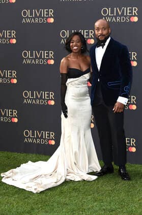 Gabrielle Brooks and Arinze Kene at the Olivier Awards 2022 ceremony at the Royal Albert Hall London, 10 04 2022. Foto:xS.xVasx xFuturexImage