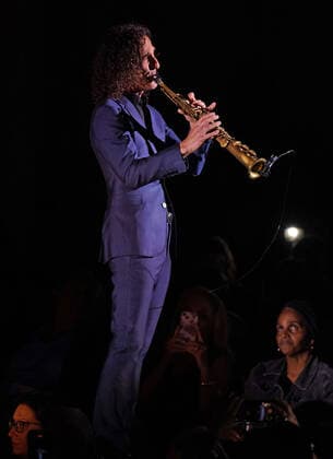 FORT LAUDERDALE, FL - APRIL 10: Kenny G performs at The Parker on April 10, 2022 in Fort Lauderdale Florida. Copyright: xmpi04x
