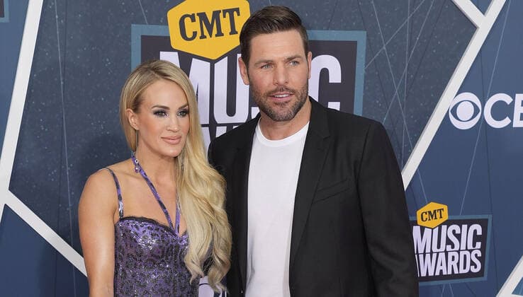April 11, 2022, Nashville, TN, USA: Carrie Underwood, Mike Fisher attend the 2022 CMT Music Awards at Nashville Municipal Auditorium on April 11, 2022 in Nashville, Tennessee. Nashville USA - ZUMAs181 20220411_zea_s181_142 Copyright: xImagespacex