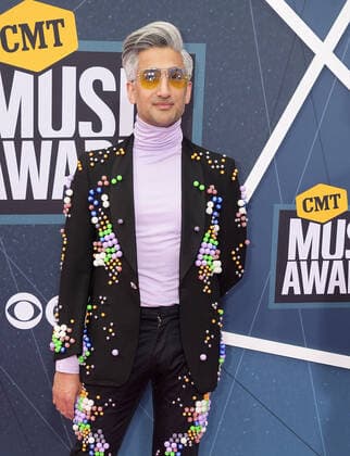 April 11, 2022, Nashville, TN, USA: Tan France attends the 2022 CMT Music Awards at Nashville Municipal Auditorium on April 11, 2022 in Nashville, Tennessee. Nashville USA - ZUMAs181 20220411_zea_s181_266 Copyright: xImagespacex