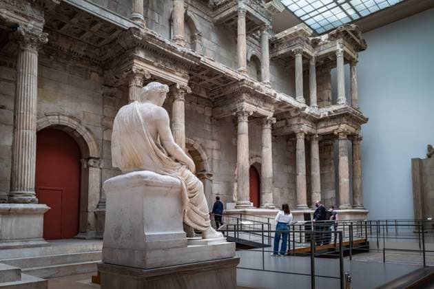 Entertainment Bilder des Tages Berlin Mitte, Museumsinsel; Pergamonmuseum *nur für redaktionelle Nutzung Berlin Museumsinsel *** Berlin Mitte, Museum Island Pergamon Museum for editorial use only Berlin Museum Island