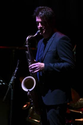 April 12, 2022, Rome, Italy Michele Polga during the Concert of Dee Dee Bridgewater at Auditorium Parco della Musica, 12th April 2022, Rome Italy Rome Italy Italy  - ZUMAl164 1011273442st Copyright: xDomenicoxCippitellix