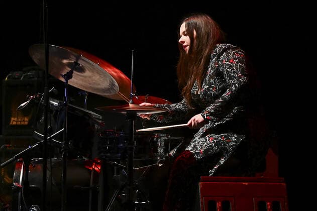 April 12, 2022, Rome, Italy Evita Polidoro during the Concert of Dee Dee Bridgewater at Auditorium Parco della Musica, 12th April 2022, Rome Italy Rome Italy Italy  - ZUMAl164 1011273447st Copyright: xDomenicoxCippitellix