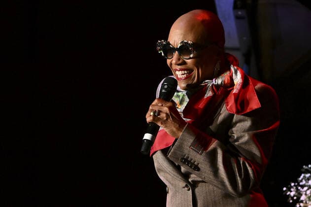 April 12, 2022, Rome, Italy Dee Dee Bridgewater during the Concert at Auditorium Parco della Musica, 12th April 2022, Rome Rome Italy Rome Italy Italy  - ZUMAl164 1011273448st Copyright: xDomenicoxCippitellix