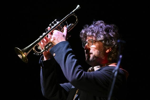 April 12, 2022, Rome, Italy Mirco Rubegni during the Concert of Dee Dee Bridgewater at Auditorium Parco della Musica, 12th April 2022, Rome Italy Rome Italy Italy  - ZUMAl164 1011273451st Copyright: xDomenicoxCippitellix
