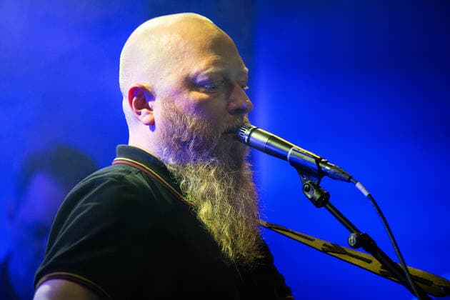 Of the Wand & the Moon live in Oslo, Norway Oslo, Norway. 12the, April 2022. The musical project Of the Wand & the Moon performs a live concert at Blaa in Oslo. Here vocalist, musician and frontman Kim Larsen is seen live on stage. Oslo Norway  Copyright: xGonzalesxPhoto Per-OttoxOppix