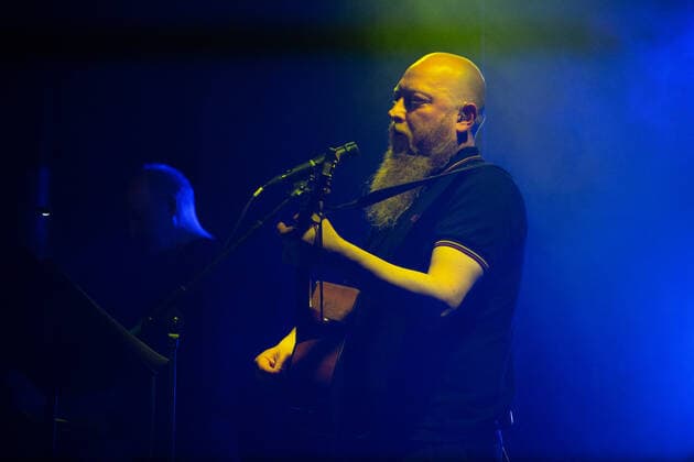 Of the Wand & the Moon live in Oslo, Norway Oslo, Norway. 12the, April 2022. The musical project Of the Wand & the Moon performs a live concert at Blaa in Oslo. Here vocalist, musician and frontman Kim Larsen is seen live on stage. Oslo Norway  Copyright: xGonzalesxPhoto Per-OttoxOppix